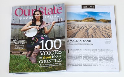 Published:  Our State Magazine September 2015
