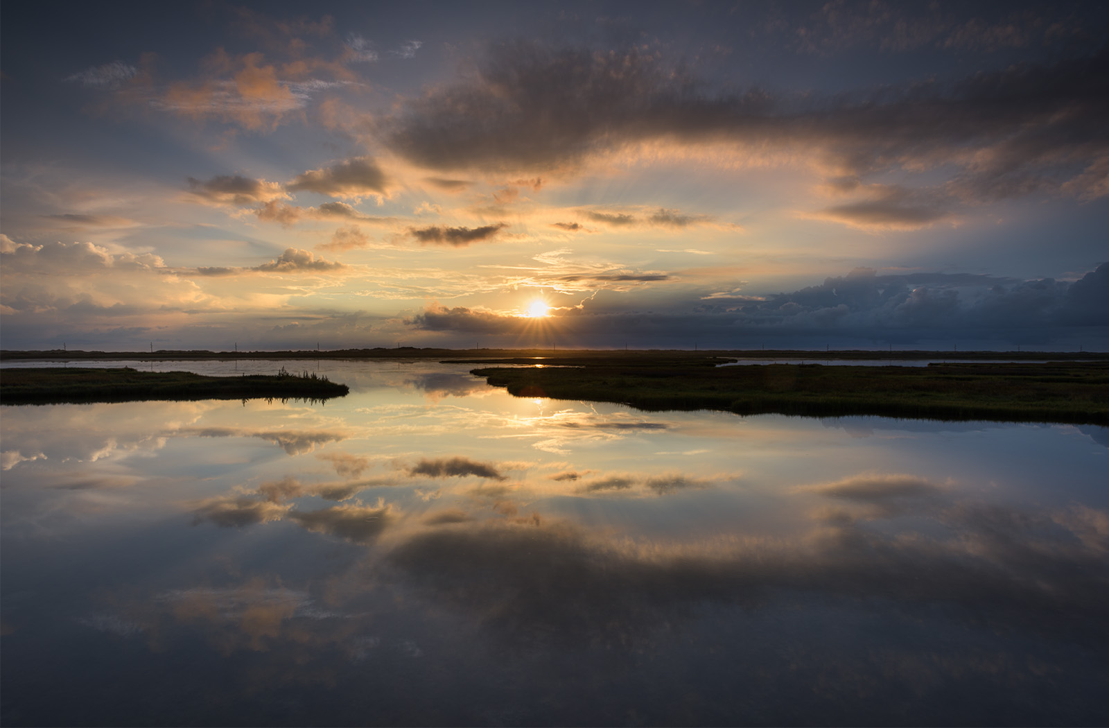 Sunset Whalehead Bridge Corolla Historic Park