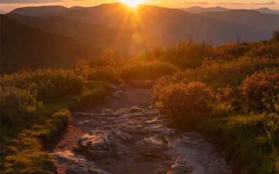 Art Loeb Trail Sunset