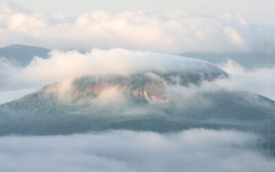 Looking Glass Rock Inverted Clouds