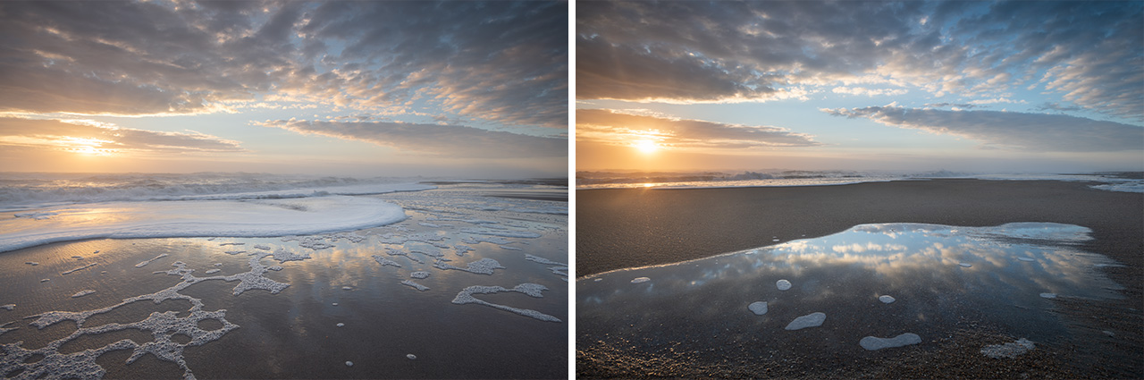 Divergent Sand Patterns